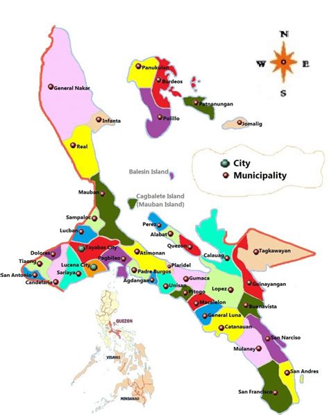 mga lugar sa quezon city map